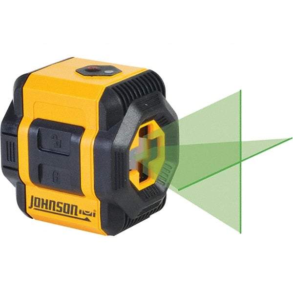 Johnson Level & Tool - Laser Levels Level Type: Self Leveling Cross Line Laser Maximum Measuring Range (Miles): 0.006 - Benchmark Tooling