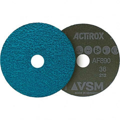 VSM - 9-1/4" Diam, 7/8" Hole, 36 Grit Ceramic Fiber Disc - Benchmark Tooling