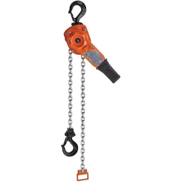 CM - 4,000 Lb Capacity, 15' Lift Height, Chain Manual Lever Hoist - Benchmark Tooling