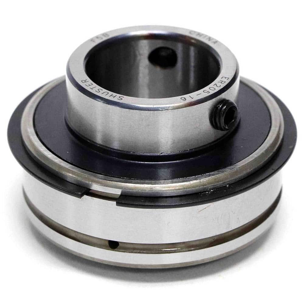 Shuster - ER208, 40mm ID x 80mm OD Insert Bearing - Exact Industrial Supply