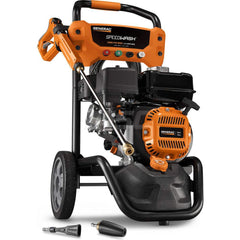 Pressure Washer: 2,900 psi, 2 GPM, Gas, Cold Water