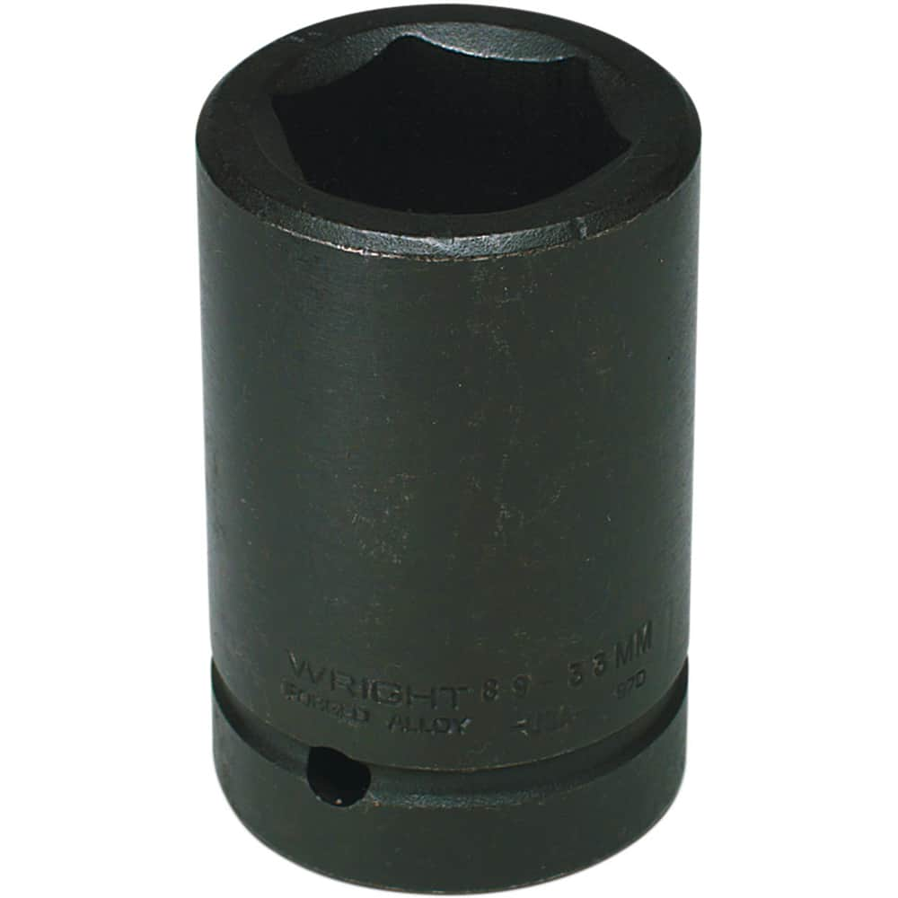 Wright Tool & Forge - Impact Sockets; Drive Size: 1 ; Size (mm): 47.0000 ; Type: Deep ; Style: Impact Socket ; Style: Impact Socket ; Style: Impact Socket - Exact Industrial Supply