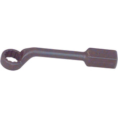 Wright Tool & Forge - Box Wrenches; Wrench Type: Striking ; Tool Type: Offset ; Size (Inch): 3-3/8 ; Number of Points: 12 ; Head Type: Single End ; Finish/Coating: Black - Exact Industrial Supply