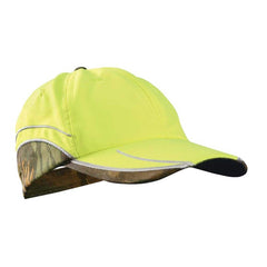 OccuNomix - Hats, Headbands & Bandanas; Garment Style: Baseball Cap ; Garment Type: Cooling ; Garment Color: Hi-Viz Yellow; Camouflage ; Garment Size: Universal ; Closure Type: Slip-On - Exact Industrial Supply