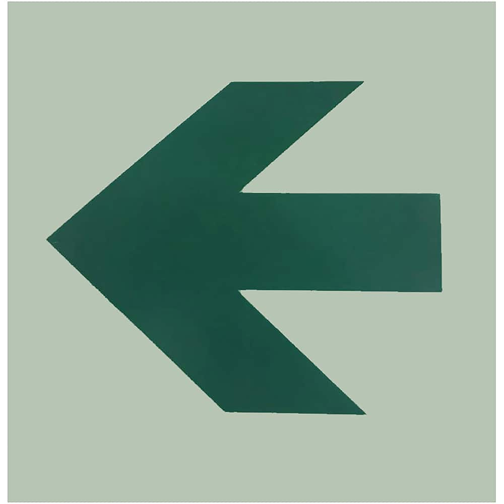 Safe-T-Nose - 5" x 5" Fire & Exit Sign - Exact Industrial Supply