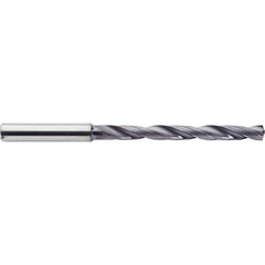 M.A. Ford - Taper Length Drill Bits; Drill Bit Size (mm): 6.00 ; Drill Bit Size (Decimal Inch): 0.2362 ; Drill Point Angle: 142 ; Drill Bit Material: Carbide ; Drill Bit Finish/Coating: ALtima? Plus ; Flute Type: Helical - Exact Industrial Supply