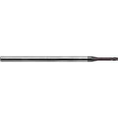 M.A. Ford - Corner Radius & Corner Chamfer End Mills; Mill Diameter (Inch): 5/64 ; Mill Diameter (Decimal Inch): 0.0781 ; End Type: Corner Radius ; Corner Radius (Inch): .010 ; Number of Flutes: 4 ; Material: Solid Carbide - Exact Industrial Supply