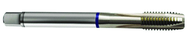 M5x0.50 6H 3-Flute Cobalt Blue Ring Spiral Point Plug Tap-Bright - Benchmark Tooling