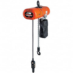 CM - Electric Hoists Type: Electric Hoist Load Capacity (Ton): 1/4 - Benchmark Tooling