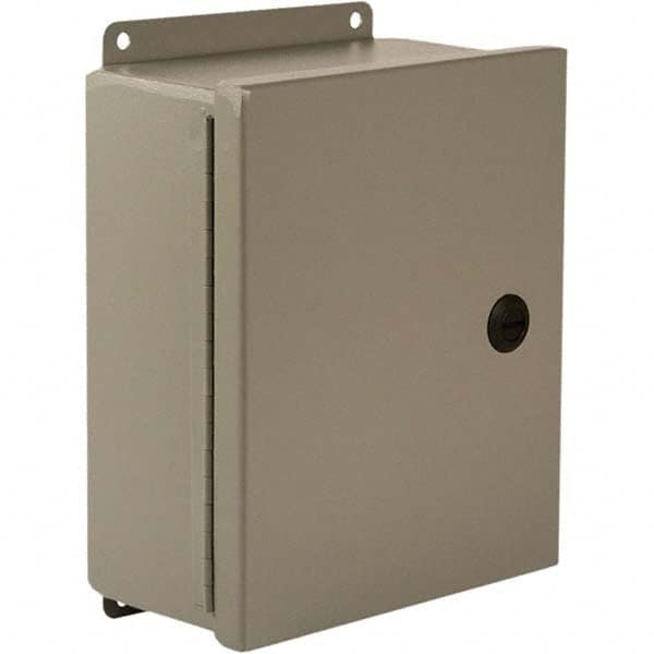 Wiegmann - NEMA 4 Steel Standard Enclosure with Continuous Hinge Cover - Benchmark Tooling