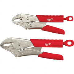 Milwaukee Tool - Plier Sets Set Type: Locking Pliers Number of Pieces: 2 - Benchmark Tooling