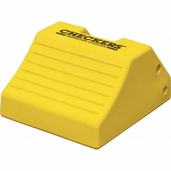 Checkers - Wheel Chocks Width (Inch): 15 Height (Inch): 10 - Benchmark Tooling
