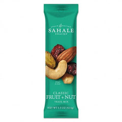 Sahale Snacks - Snacks, Cookies, Candy & Gum Breakroom Accessory Type: Nuts Breakroom Accessory Description: Glazed Mixes, Classic Fruit Nut, 1.5 oz, 18/Carton - Benchmark Tooling