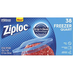 Ziploc - Reclosable Food & Sandwich Bags Volume Capacity: 1 Qt. Width (Inch): 6.970 - Benchmark Tooling