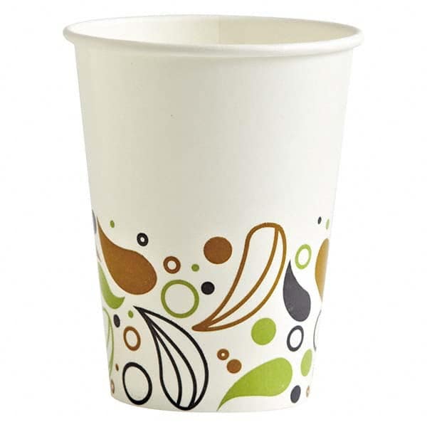 Boardwalk - Deerfield Printed Paper Cold Cups, 12 oz, 50 Cups/Pack, 20 Packs/Carton - Benchmark Tooling