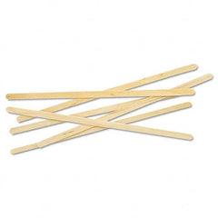 ECO PRODUCTS - Coffee, Tea & Accessories Breakroom Accessory Type: Coffee Stirrers Breakroom Accessory Description: Renewable Wooden Stir Sticks - 7" 1000/Pack 10 Pk/Carton - Benchmark Tooling