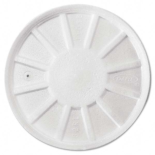 DART - Vented Foam Lids 8-44 oz Cups White 50/bag 10 Bags/Carton - Benchmark Tooling