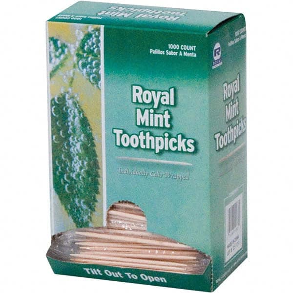 Royal Paper - Toiletries Type: Wood Toothpicks Container Type: Box - Benchmark Tooling