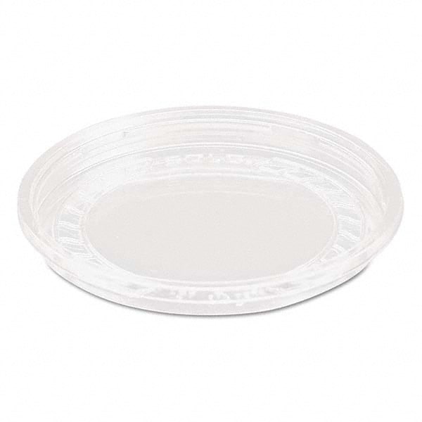 DART - Bare Eco-Forward RPET Deli Container Lids, 8 oz, Clear, 50/Pack, 10 Packs/Carton - Benchmark Tooling