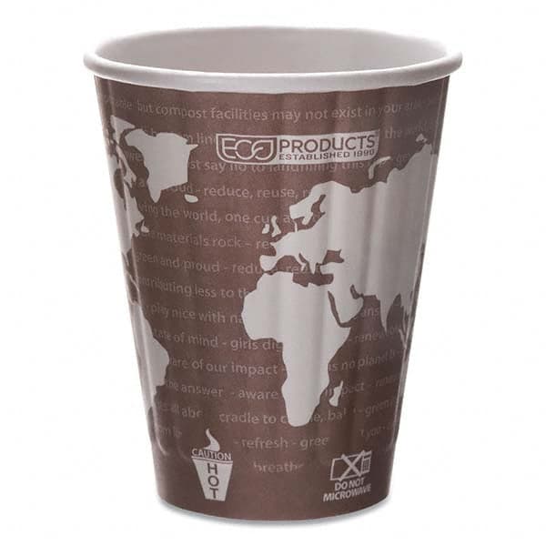 ECO PRODUCTS - World Art Renewable and Compostable Insulated Hot Cups, PLA, 8 oz, 40/Pack, 20 Packs/Carton - Benchmark Tooling