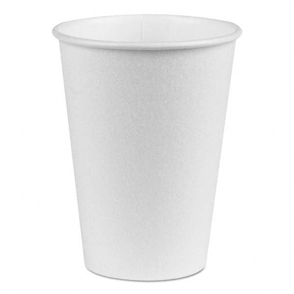 Dixie - PerfecTouch Hot/Cold Cups, 12 oz, White, 50/Bag, 20 Bags/Carton - Benchmark Tooling