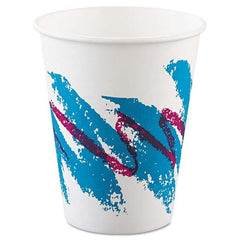 DART - Jazz Paper Hot Cups, 8 oz, Polycoated, 50/Bag, 20 Bags/Carton - Benchmark Tooling