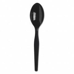 Dixie - SmartStock Plastic Cutlery Refill, Spoons, 6", Black, 40 Pack, 24 Packs/CT - Benchmark Tooling