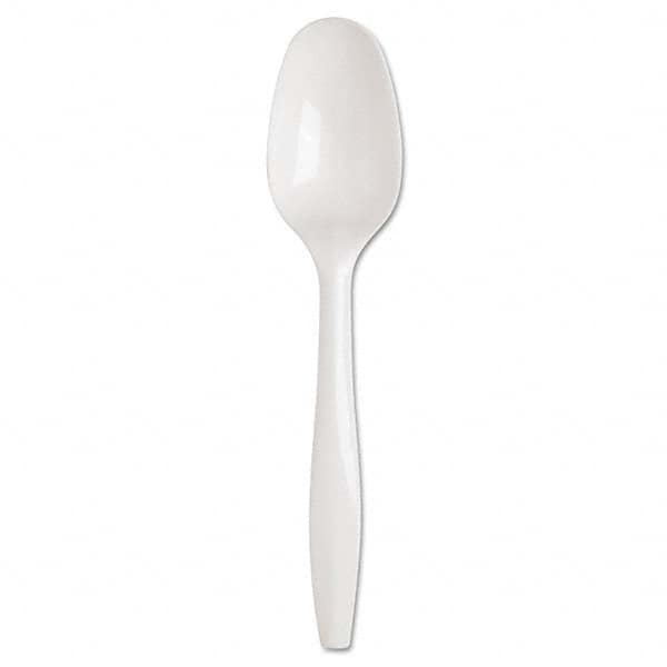 Dixie - SmartStock Plastic Cutlery Refill, 5.5in, Teaspoon, White, 40/Pack, 24 Packs/Case - Benchmark Tooling