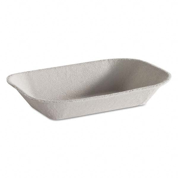 Chinet - Savaday Molded Fiber Food Tray, Beige, 7x5, 250/BG, 4 BG/CT - Benchmark Tooling