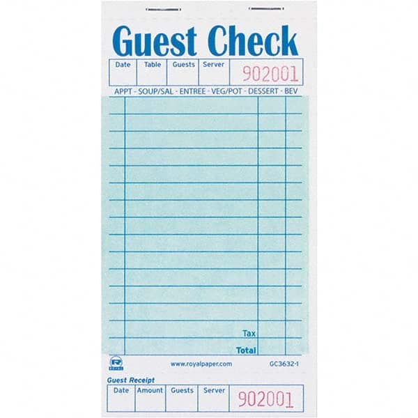 Royal Paper - Note Pads, Writing Pads & Notebooks Writing Pads & Notebook Type: Guest Book Size: 11 x 8-1/2 - Benchmark Tooling