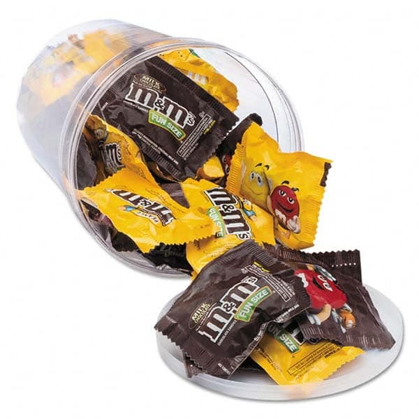 Office Snax - Snacks, Cookies, Candy & Gum Breakroom Accessory Type: Candy Breakroom Accessory Description: Candy Tubs, Chocolate and Peanut M&Ms, 1.75 lb Resealable Plastic Tub - Benchmark Tooling