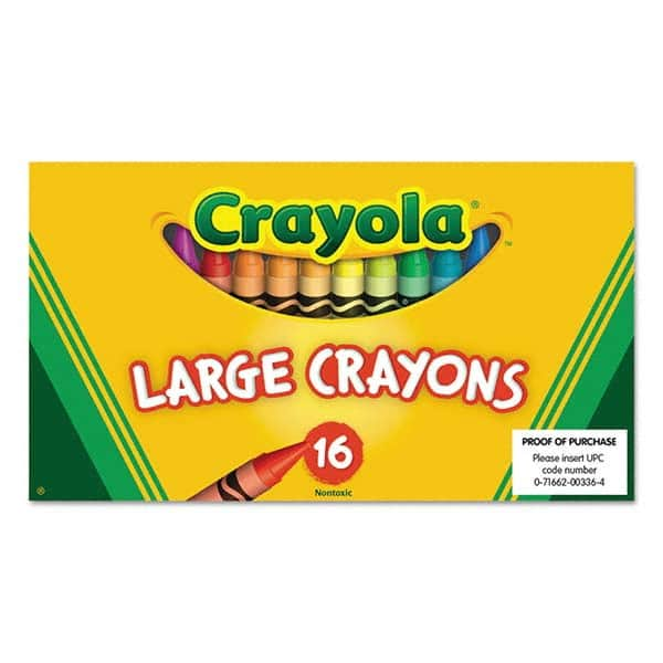 Crayola - Markers & Paintsticks Type: All Purpose Wax Crayon Color: Assorted - Benchmark Tooling