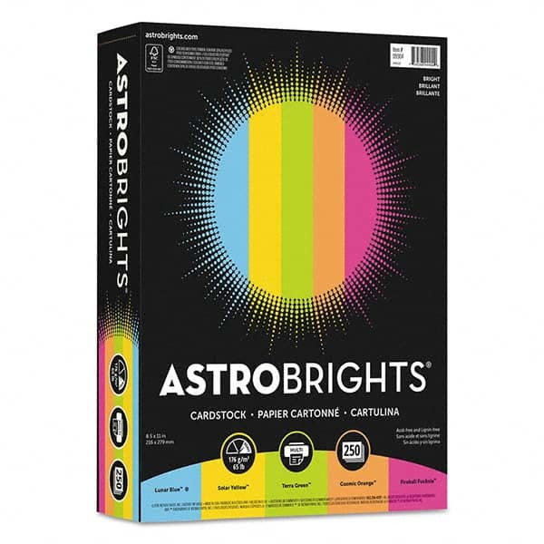 Astrobrights - Office Machine Supplies & Accessories Office Machine/Equipment Accessory Type: Card Stock For Use With: Copiers; Inkjet Printers; Laser Printers - Benchmark Tooling