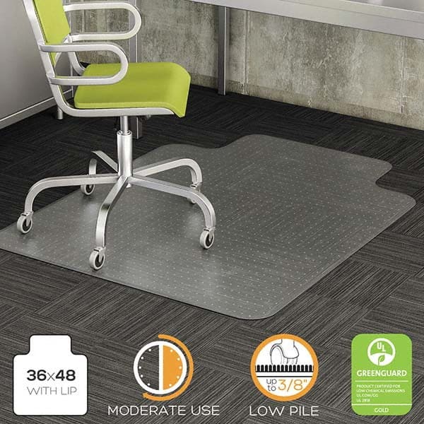 Deflect-o - Chair Mats Style: Beveled Edge Shape: Rectangular - Benchmark Tooling