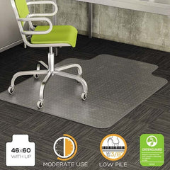 Deflect-o - Chair Mats Style: Beveled Edge Shape: Rectangular - Benchmark Tooling