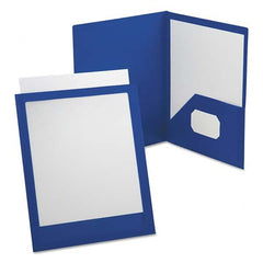 OXFORD - Portfolios, Report Covers & Pocket Binders Three Hole Report Cover Type: Pocket Width (Inch): 8-1/2 - Benchmark Tooling