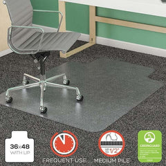 Deflect-o - Chair Mats Style: Beveled Edge Shape: Rectangular - Benchmark Tooling