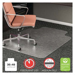 Deflect-o - Chair Mats Style: Beveled Edge Shape: Rectangular - Benchmark Tooling