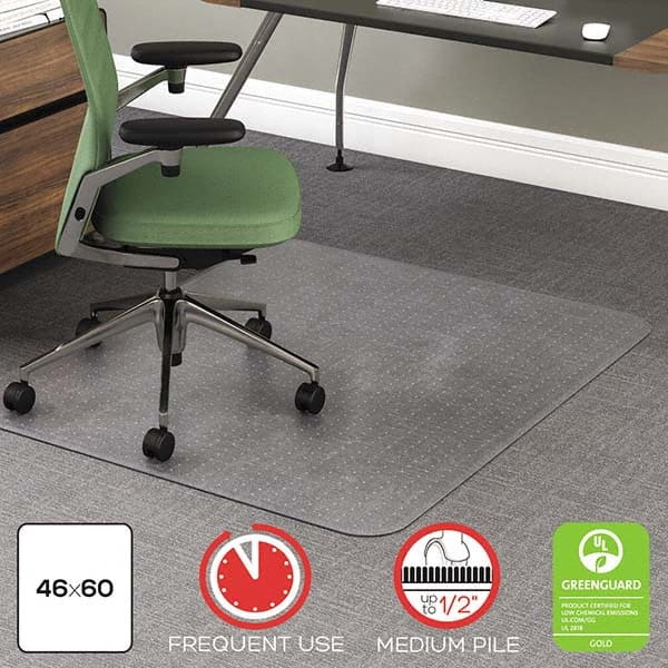 Deflect-o - Chair Mats Style: Beveled Edge Shape: Rectangular - Benchmark Tooling