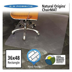 ES Robbins - Chair Mats Style: Straight Edge Shape: Rectangular - Benchmark Tooling