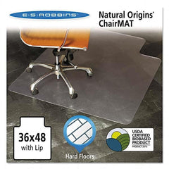 ES Robbins - Chair Mats Style: Straight Edge Shape: Rectangular - Benchmark Tooling