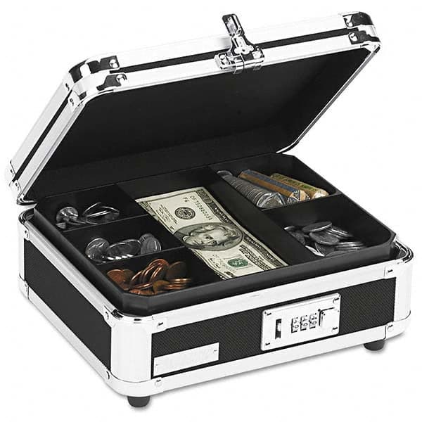 Vaultz - Compartment Storage Boxes & Bins Type: Cash Box Number of Compartments: 1.000 - Benchmark Tooling