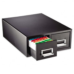 SteelMaster - Compartment Storage Boxes & Bins Type: Index Card Cabinet w/Pull Drawer Number of Compartments: 1.000 - Benchmark Tooling