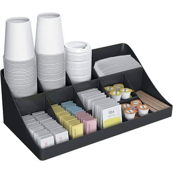 Mind Reader - Condiments & Dispensers Breakroom Accessory Type: Condiment Dispenser Breakroom Accessory Description: 11-Compartment Coffee Condiment Organizer - Benchmark Tooling