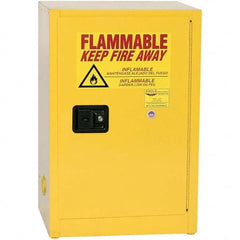 Eagle - Safety Cabinets Hazardous Chemical Type: Flammable and Combustible Liquids Color: Yellow - Benchmark Tooling