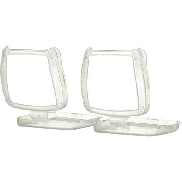 3M - Half & Full Facepiece Retainers, Covers & Adapters Type: Filter Retainer Color: Clear - Benchmark Tooling