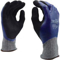 Cordova - Size L (9), ANSI Cut Lvl A4, Nitrile Coated Cut Resistant Gloves - Benchmark Tooling