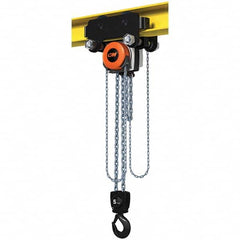 CM - 11,023 Lb Capacity, 10' Lift Height, Manual Chain Hoist - Benchmark Tooling