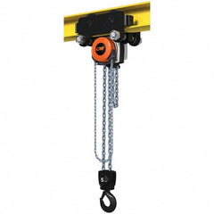 CM - 11,023 Lb Capacity, 30' Lift Height, Manual Chain Hoist - Benchmark Tooling