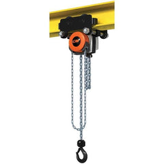 CM - 4,409 Lb Capacity, 10' Lift Height, Manual Chain Hoist - Benchmark Tooling